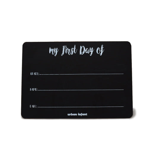 My First Day Reusable Chalkboard