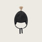 Charcoal contrast Tassel Hat