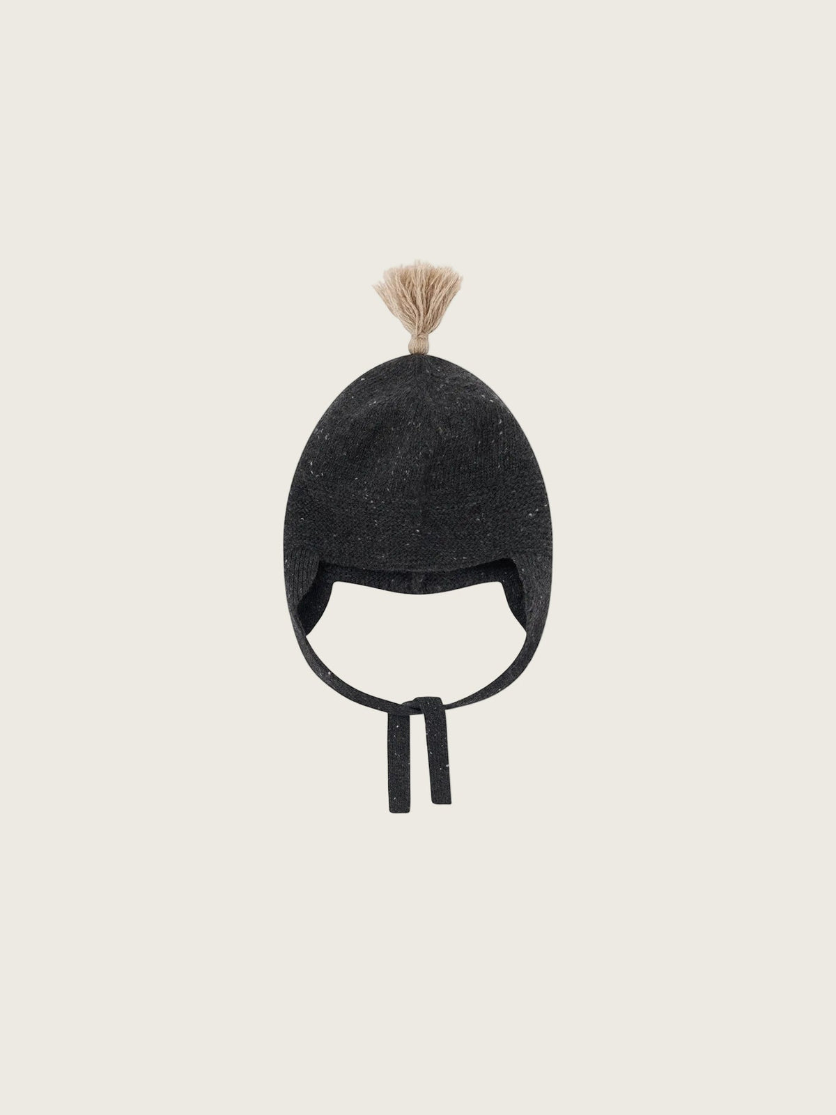 Charcoal contrast Tassel Hat