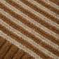 Chestnut Stripes Wool Cardigan