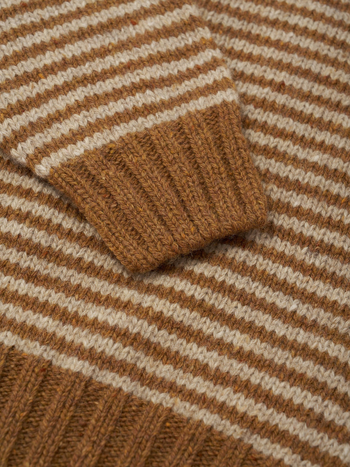 Chestnut Stripes Wool Jumper