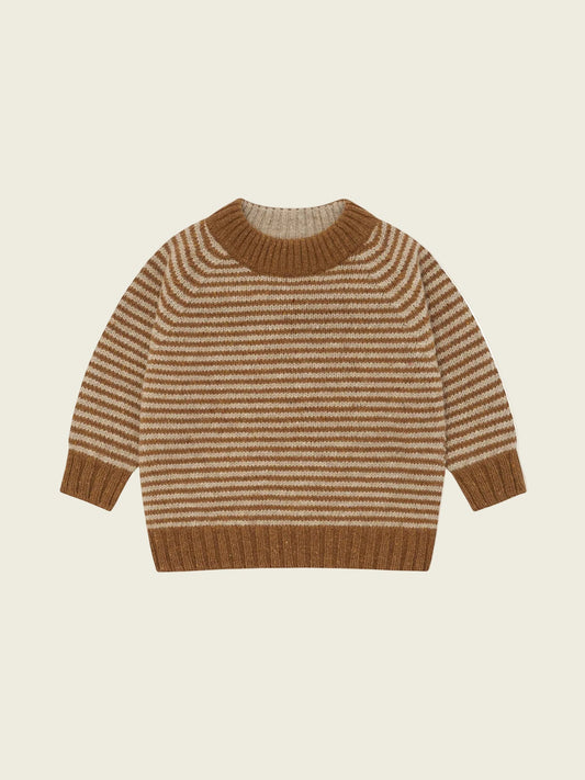 Chestnut Stripes Wool Jumper