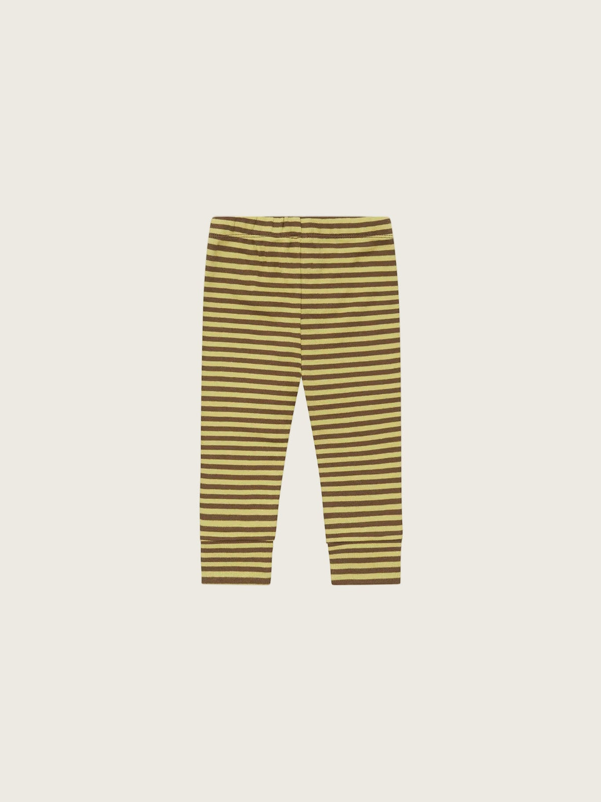 Chicory Stripes Cuffed Leggings