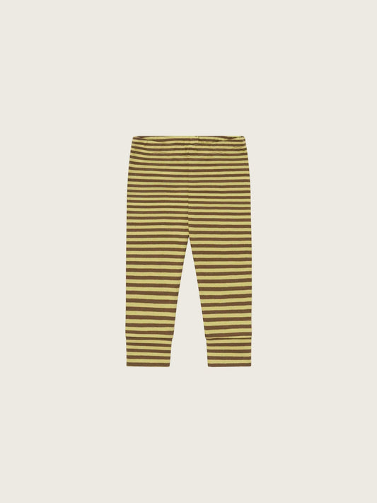 Chicory Stripes Cuffed Leggings