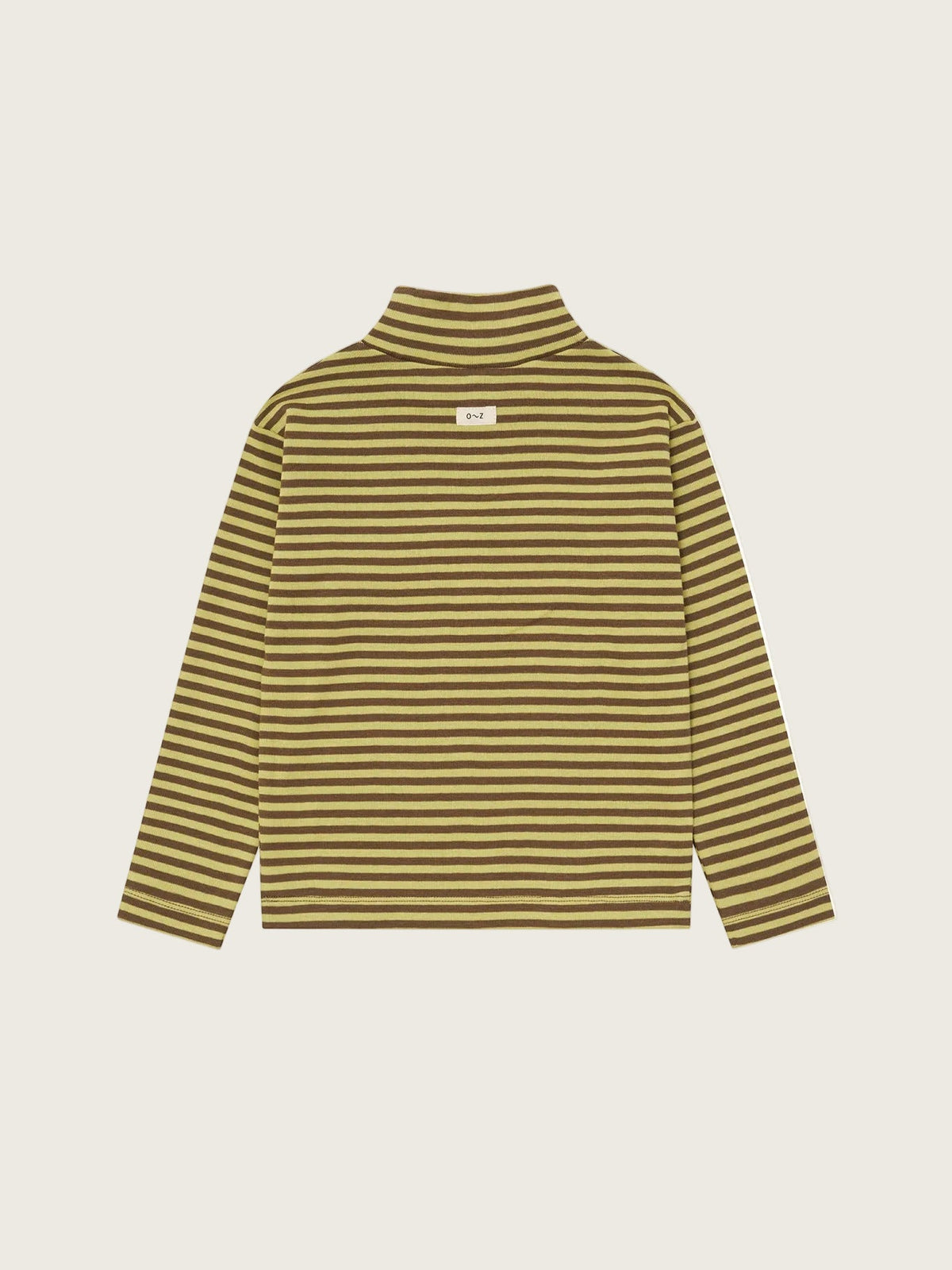Chicory Stripes Turtle Neck Top