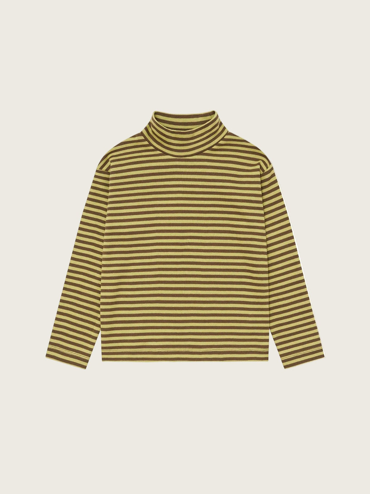Chicory Stripes Turtle Neck Top