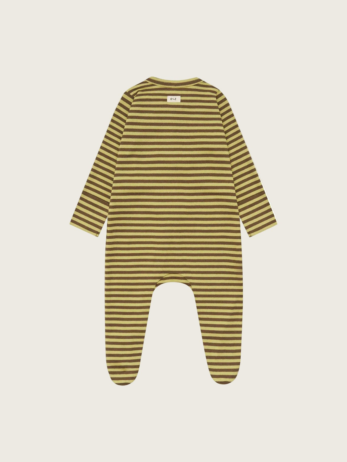 Chicory Stripes Zip Sleepsuit