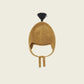 Cocoon contrast Tassel Hat