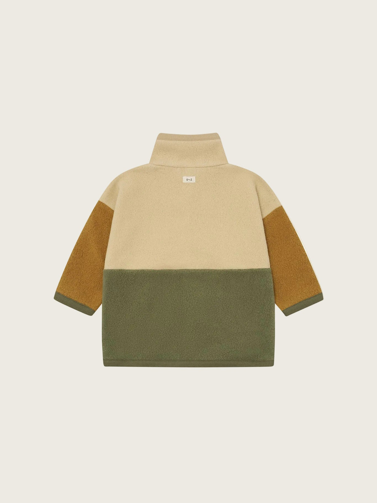 Colour Block Fleece Sweatshirt