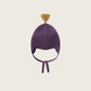 Fig contrast Tassel Hat