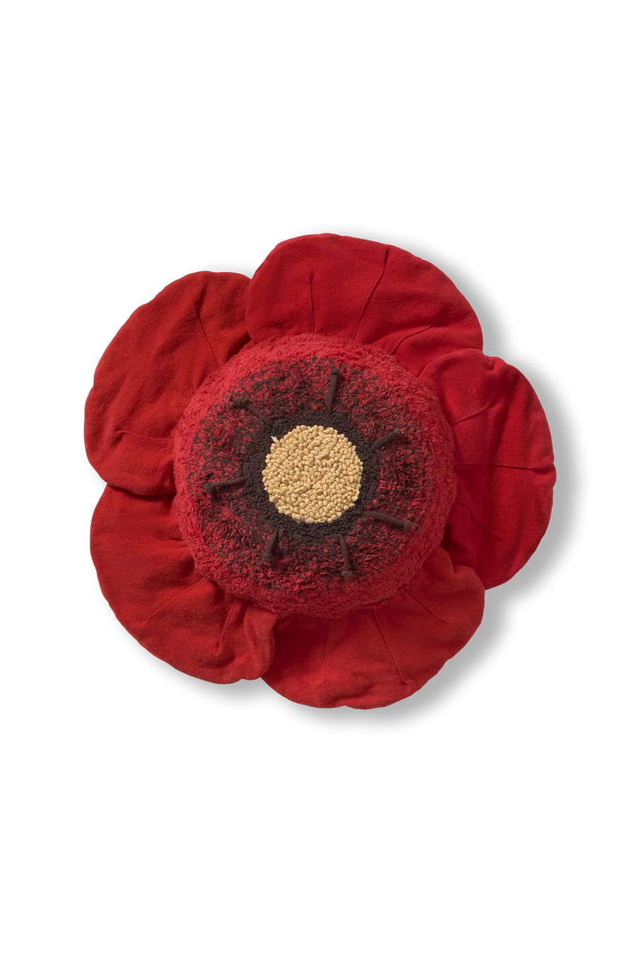 FLOOR CUSHION RED POPPY – Lorena Canals