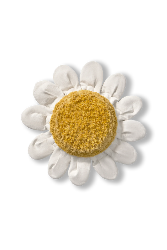 FLOOR CUSHION WHITE DAISY – Lorena Canals