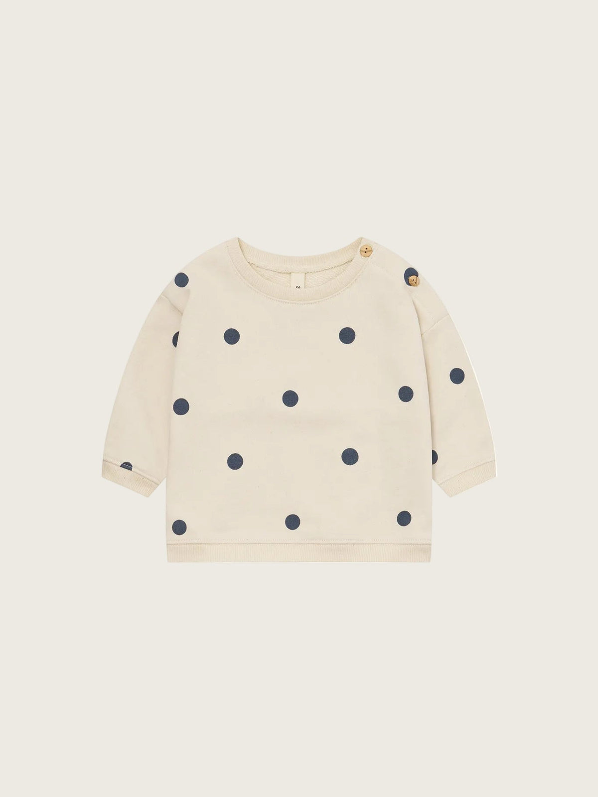 Fog Blue Dots Sweatshirt