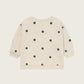 Fog Blue Dots Sweatshirt