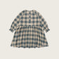 Fog Blue Gingham Field Dress