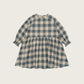 Fog Blue Gingham Field Dress