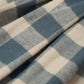 Fog Blue Gingham Lodge Pants