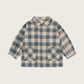 Fog Blue Gingham Lodge Shirt