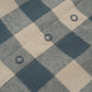 Fog Blue Gingham Onesie
