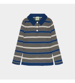 FUB Rib Polo, deep indigo