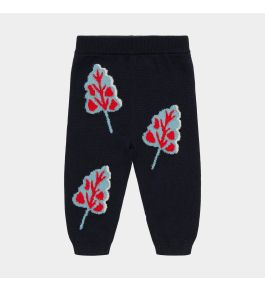 FUB Baby Jaquard Pants, dark navy