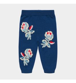 FUB Baby Jaquard Pants, deep indigo