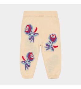 FUB Baby Jaquard Pants, creme