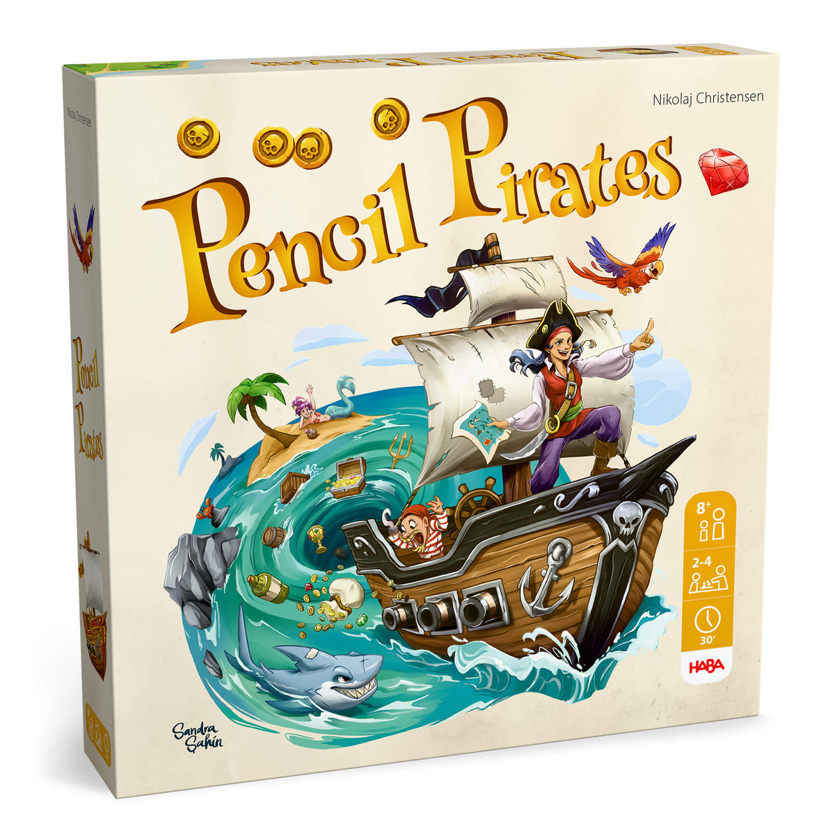 Pencil Pirates Treasure Hunt Game – HABA