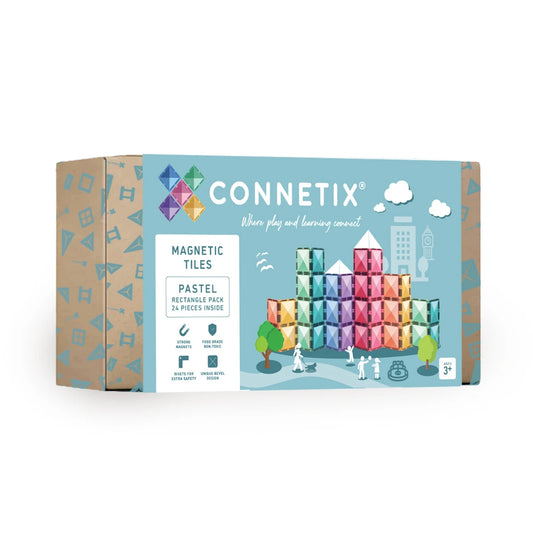 Pastel Rectangle Pack 24 pc