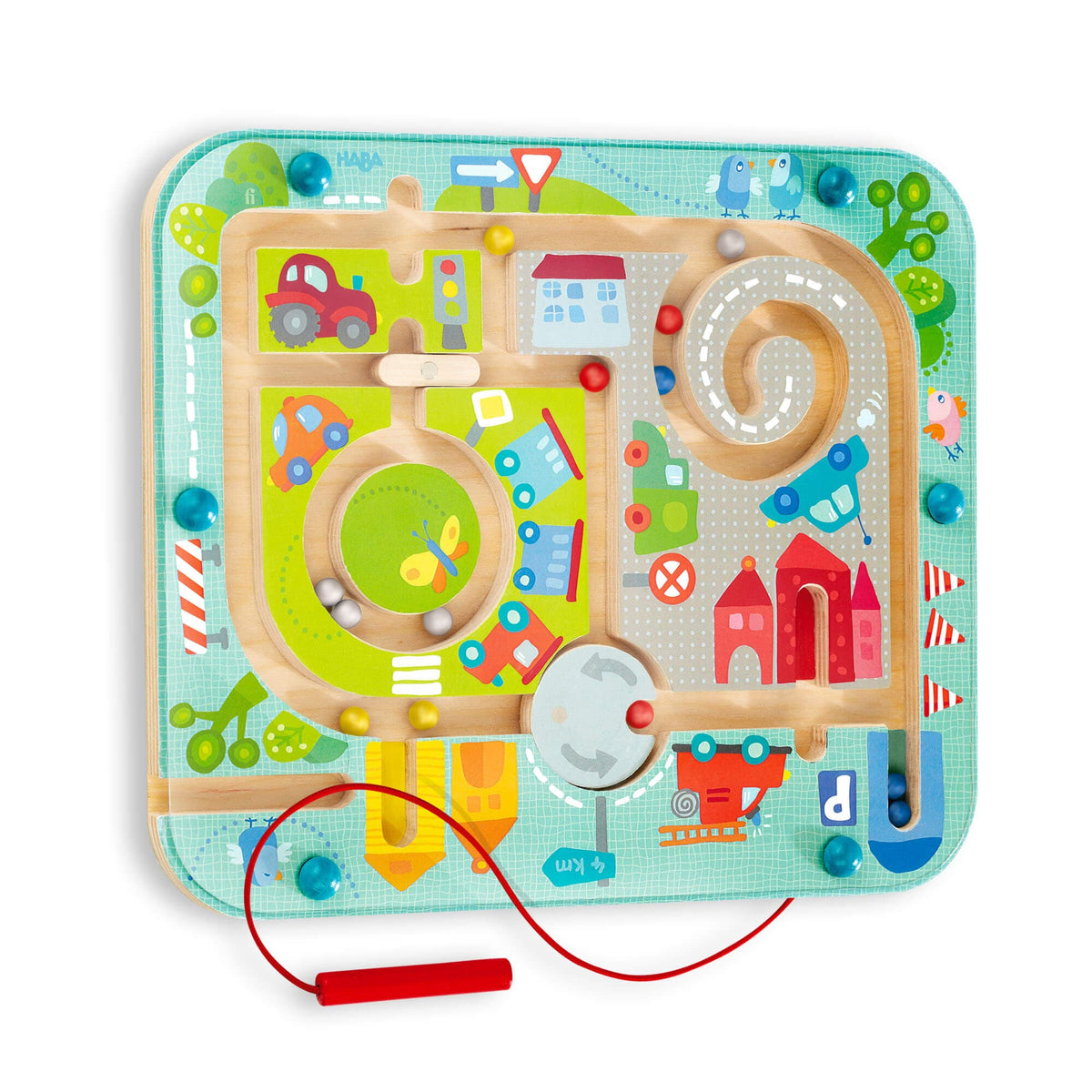 Town Maze Magnetic Puzzle Game – HABA