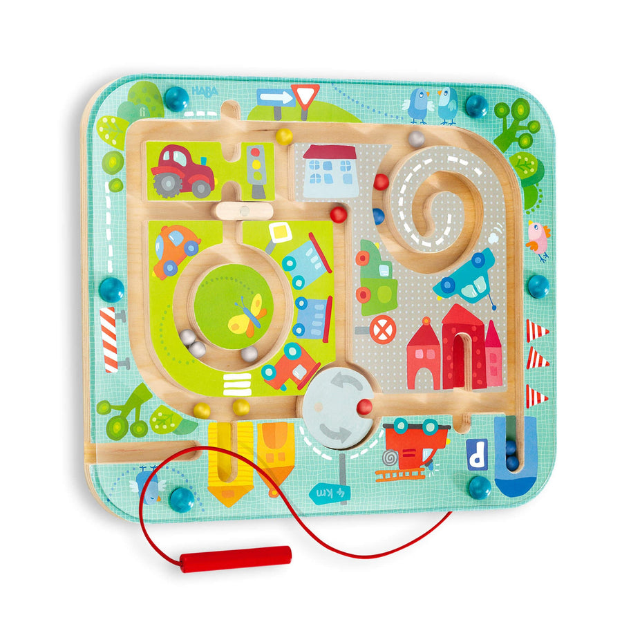 Town Maze Magnetic Puzzle Game – HABA