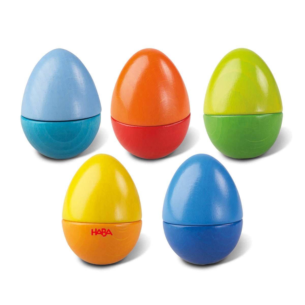 Fun with Sounds Wooden Eggs – HABA