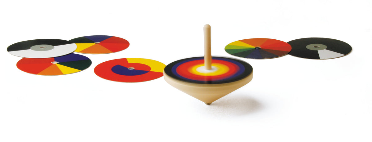 Naef Bauhaus Optical Mixer of Colors set with interchangeable discs