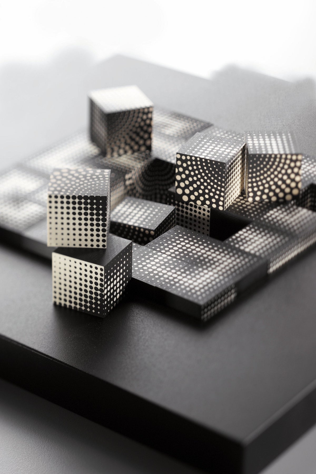 Naef Imago graphic-pattern cubes
