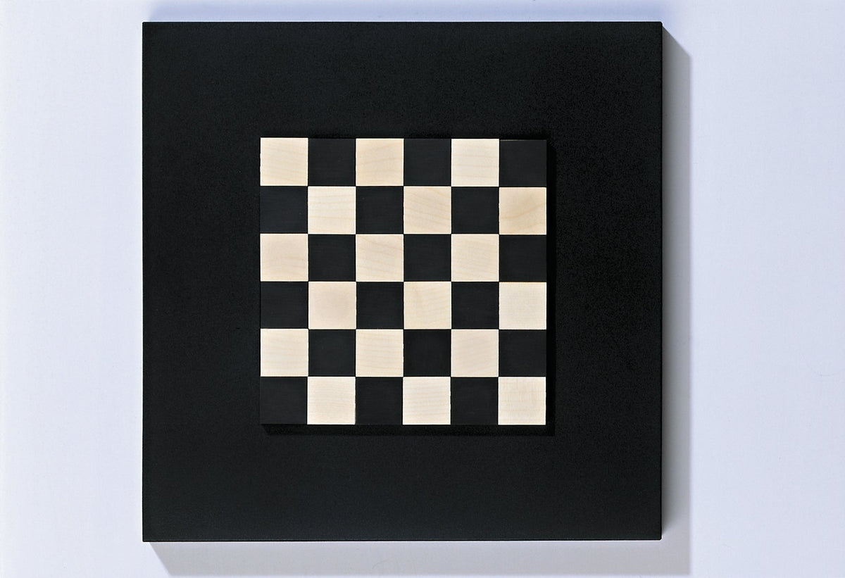 Naef Imago mosaic cubes in a black frame