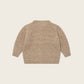 Oatmeal Wool Cardigan