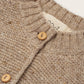Oatmeal Wool Cardigan
