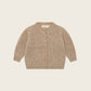 Oatmeal Wool Cardigan