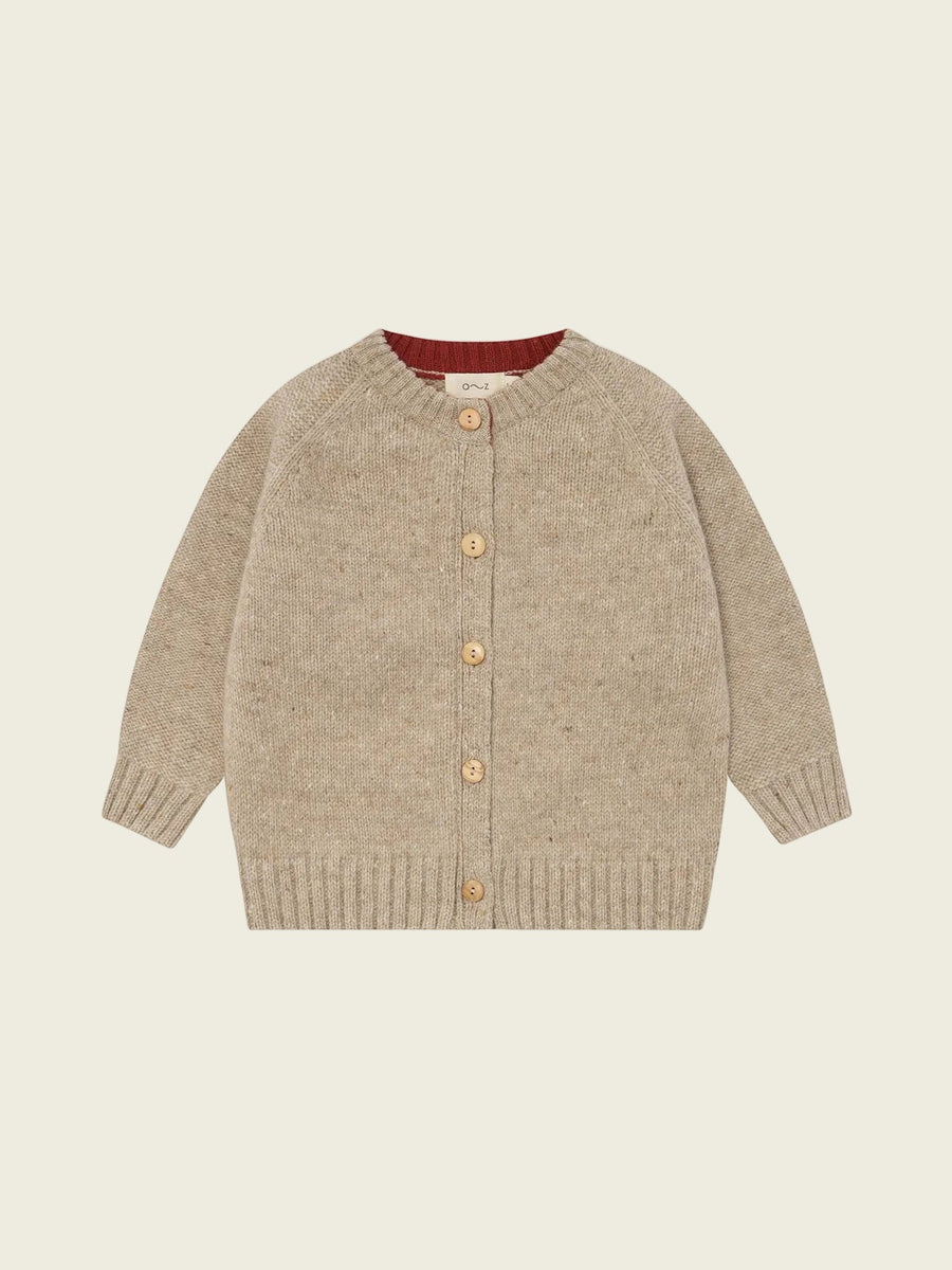 Oatmeal Wool Cardigan Toddler