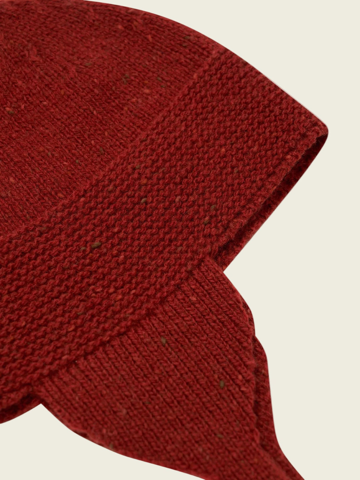 Paprika Winter Sky contrast Tassel Hat