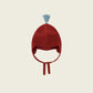 Paprika Winter Sky contrast Tassel Hat