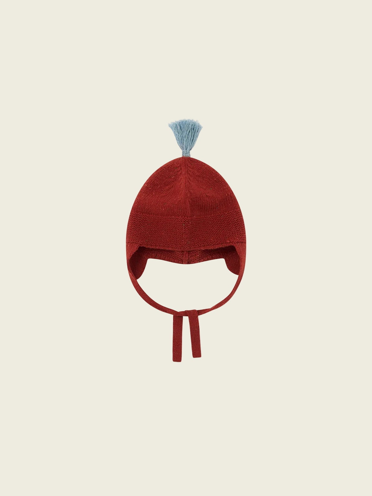 Paprika Winter Sky contrast Tassel Hat