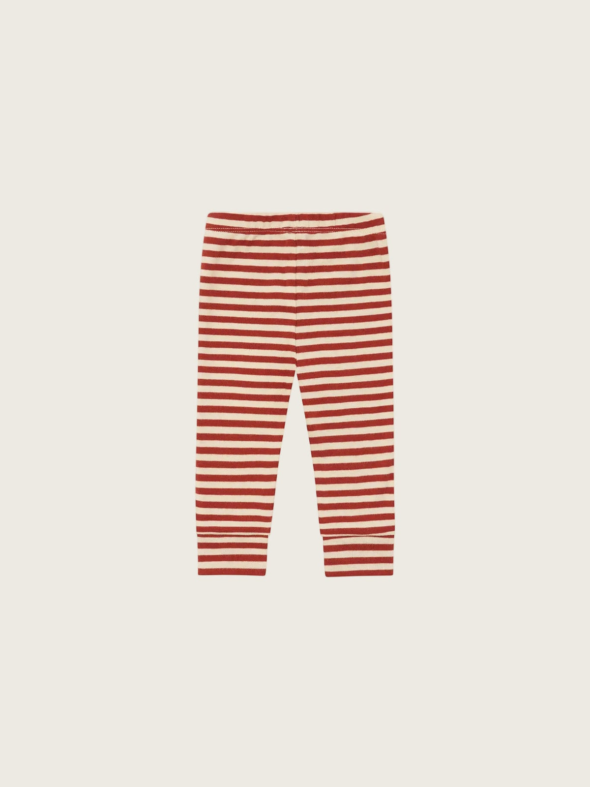 Paprika Stripes Cuffed Leggings