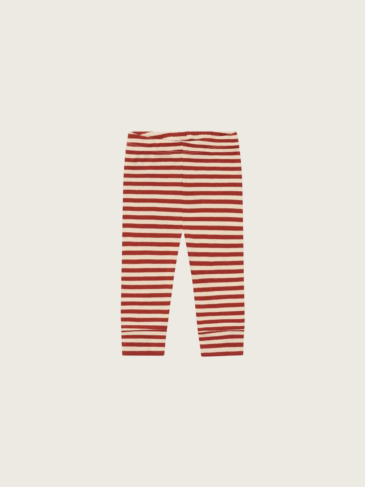 Paprika Stripes Cuffed Leggings