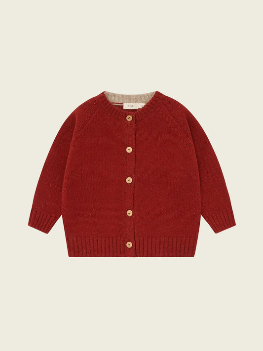 Paprika Wool Cardigan