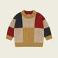 Patchwork Wool Jumper