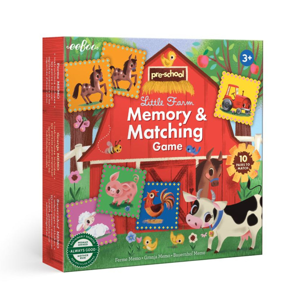 Pre-School Little Farm Matching Game