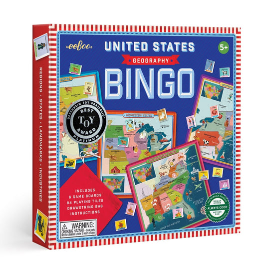 USA Geography Bingo