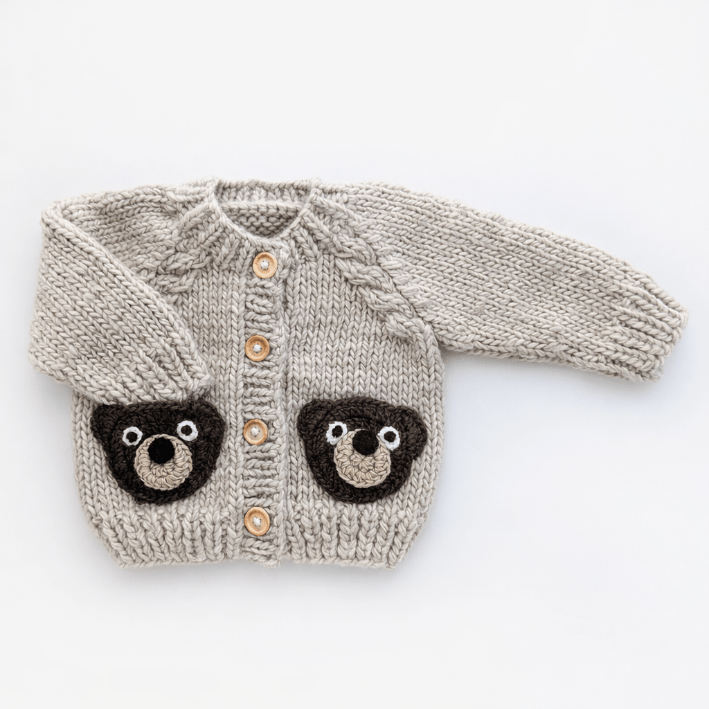Brown Bear Cardigan for Baby & Toddler