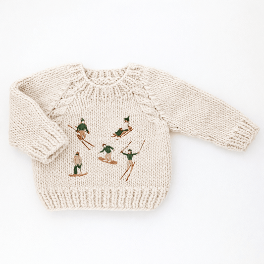 Alpine Ski and Snowboard Sweater for Baby & Toddler